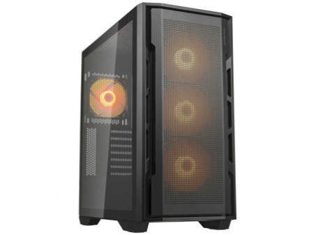 Gabinete Gamer Cougar Uniface White, Mid Tower, Vidro Temperado, EATX, Com 2 Fans, Branco, 385C780.0006
