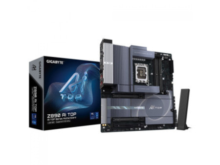 Placa Mãe Gigabyte Z890 AI TOP, Chipset Z890, Intel LGA 1851, EATX, DDR5