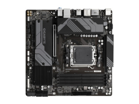 Placa Mãe Gigabyte B650M DS3H, Chipset B650, AMD AM5, MATX, DDR5
