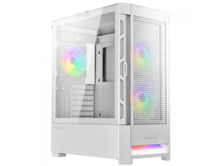 Gabinete Gamer Cougar MX600 RGB, Full Tower, Vidro Temperado, E-ATX, Preto, Sem Fonte, Com 4 Fans, 3857C90.0001