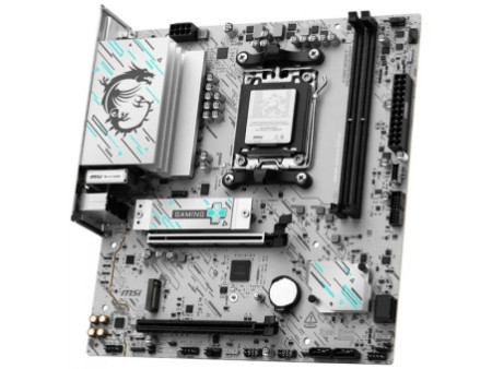 Placa Mãe MSI B840M Gaming WiFi6E, Chipset B840, AMD AM5, mATX, DDR5