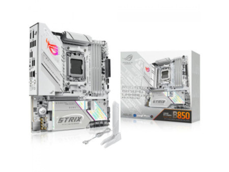 Placa Mãe Asus Rog Strix B850-G WIFI, Chipset B850, AMD AM5, mATX, DDR5, 90MB1M30-M0EAY0