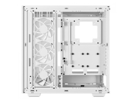 Gabinete Gamer DeepCool Cyclops, Mid Tower, Vidro Temperado, E-ATX, Black, Sem Fonte, Com 1 Fans, R-BKAAE1-C-1