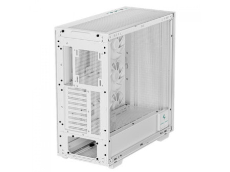 Gabinete Gamer DeepCool Cyclops, Mid Tower, Vidro Temperado, E-ATX, Black, Sem Fonte, Com 1 Fans, R-BKAAE1-C-1