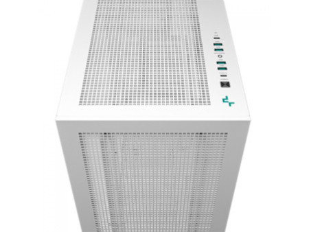 Gabinete Gamer DeepCool Cyclops, Mid Tower, Vidro Temperado, E-ATX, Black, Sem Fonte, Com 1 Fans, R-BKAAE1-C-1