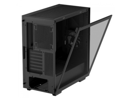 Gabinete Gamer DeepCool CC560 V2, Black, Mid Tower, Vidro Temperado, ATX, Sem Fonte, Com 4 Fans, R-CC560-BKGAA4-G-2