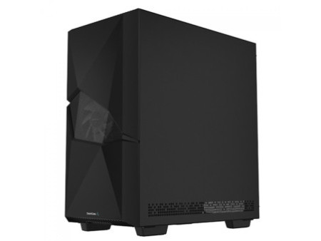 Gabinete Gamer DeepCool CC560 V2, Black, Mid Tower, Vidro Temperado, ATX, Sem Fonte, Com 4 Fans, R-CC560-BKGAA4-G-2