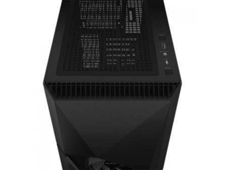 Gabinete Gamer DeepCool CC560 V2, Black, Mid Tower, Vidro Temperado, ATX, Sem Fonte, Com 4 Fans, R-CC560-BKGAA4-G-2