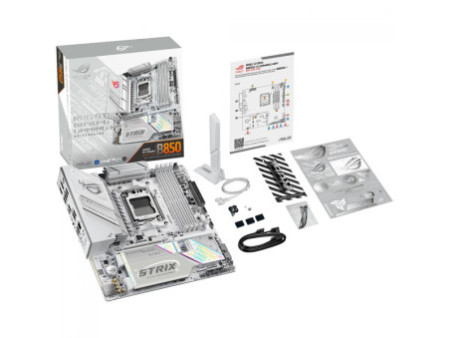 Placa Mãe Asus Rog Strix B850-G WIFI, Chipset B850, AMD AM5, mATX, DDR5, 90MB1M30-M0EAY0