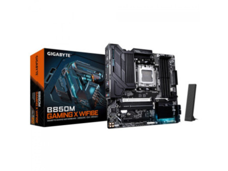Placa Mãe Gigabyte B850M Gaming X WIFI6E, Chipset B850, AMD AM5, MATX, DDR5