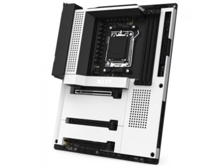 Placa Mãe NZXT N7 B650E White WIFI, Chipset B650E, ATX, AMD AM5, DDR5, Branco, N7-B65XT-W1