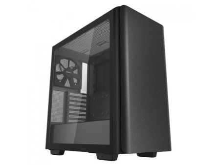Gabinete Gamer DeepCool CK500 WH, White, Mid Tower, Vidro Temperado, E-ATX, Sem Fonte, Com 2 Fans, R-CK500-WHNNE2-G-1