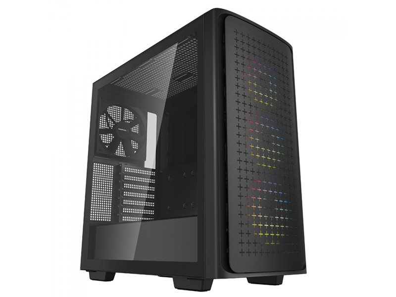 Gabinete Gamer DeepCool CK560 WH, White, Mid Tower, Vidro Temperado, E-ATX, Sem Fonte, Com 4 Fans, R-CK560-WHAAE4-G-1 Gabinete Gamer DeepCool CK560 WH, White, Mid Tower, Vidro Temperado, E-ATX, Sem Fonte, Com 4 Fans, R-CK560-WHAAE4-G-1