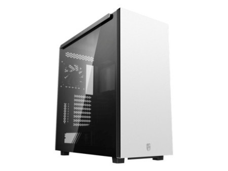 Gabinete Gamer DeepCool, Macube 550, Full Tower, Vidro Temperado, Black, Sem Fonte, Com 1 Fan, GS-ATX-MACUBE550-BKG0P