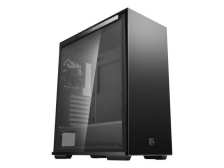 Gabinete Gamer DeepCool MATREXX 55 ADD-RGB, Mid Tower, Vidro Temperado, Black, Sem Fonte, Com 3 Fans