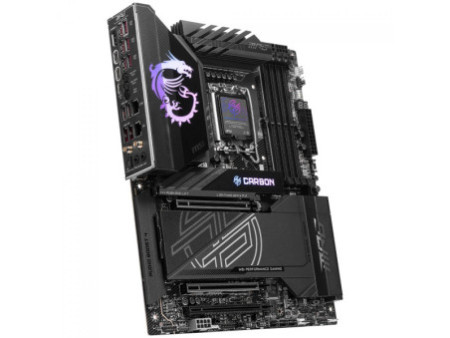 Placa Mãe MSI MPG X870E Carbon Wi-Fi, Chipset X870, AMD AM5, EATX, DDR5