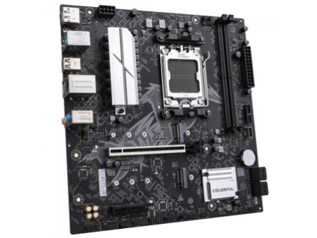 Placa Mãe Colorful Battle-AX A620M-D PRO V14, Chipset A620, AMD AM5, MATX, DDR5