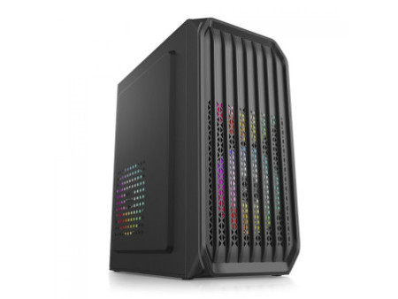 Gabinete Gamer Gamdias Atlas M1, Mid Tower, Vidro Temperado, ATX, Black, Sem Fonte, Com 3 Fans ARGB