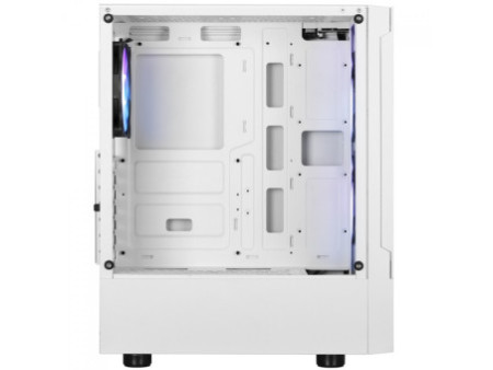Gabinete Gamer Gamdias Aura GC7 WH ARGB, Vidro Temperado, ATX, Mid Tower, Com 3 Fans, Sem Fonte, Branco