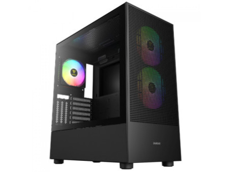 Gabinete Gamer Gamdias Talos E3 CG WH, Mid Tower, Vidro Temperado, ATX, Com 3 Fans ARGB, Branco