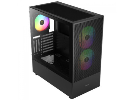 Gabinete Gamer Gamdias Talos E3 CG WH, Mid Tower, Vidro Temperado, ATX, Com 3 Fans ARGB, Branco