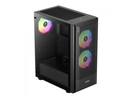 Gabinete Gamer Gamdias Aura GC2 Elite ARGB, Vidro Temperado, ATX, Mid Tower, Com 4 Fans, Sem Fonte, White