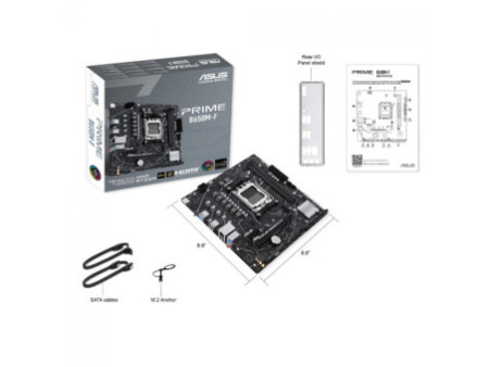 Placa Mãe Asus PRIME B650M-F, Chipset B650, AMD AM5, mATX, DDR5, 90MB1HK0-M0EAY0