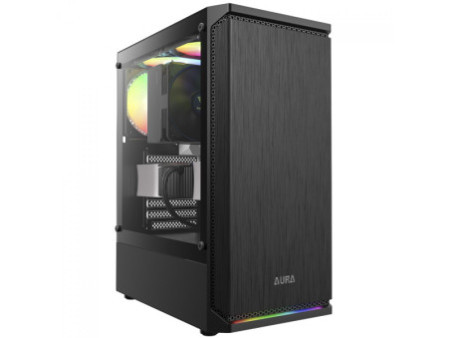 Gabinete Gamer Gamdias Talos E3 Mesh, Vidro Temperado, Mid Tower, ATX, Sem Fonte, Com 3 Fans ARGB, Preto