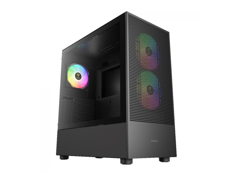 Gabinete Gamer Gamdias Aura GC1 Elite, Vidro Temperado, ATX, Mid Tower, RGB, Com 4 Fans, Sem Fonte, White Gabinete Gamer Gamdias Aura GC1 Elite, Vidro Temperado, ATX, Mid Tower, RGB, Com 4 Fans, Sem Fonte, White