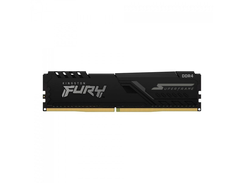 Memória DDR4 Kingston Fury SuperFrame, 16GB, 3200MHz, Black, KF432C16BB/16CLLB