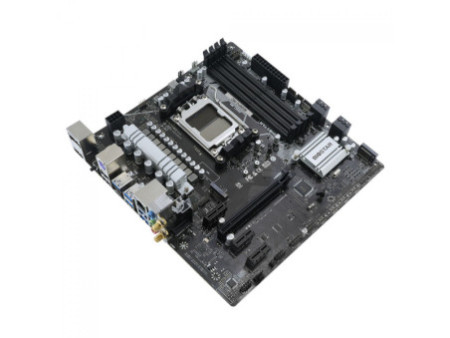 Placa Mãe Biostar B650MP-E PRO, Chipset B650, AMD AM5, MATX, DDR5