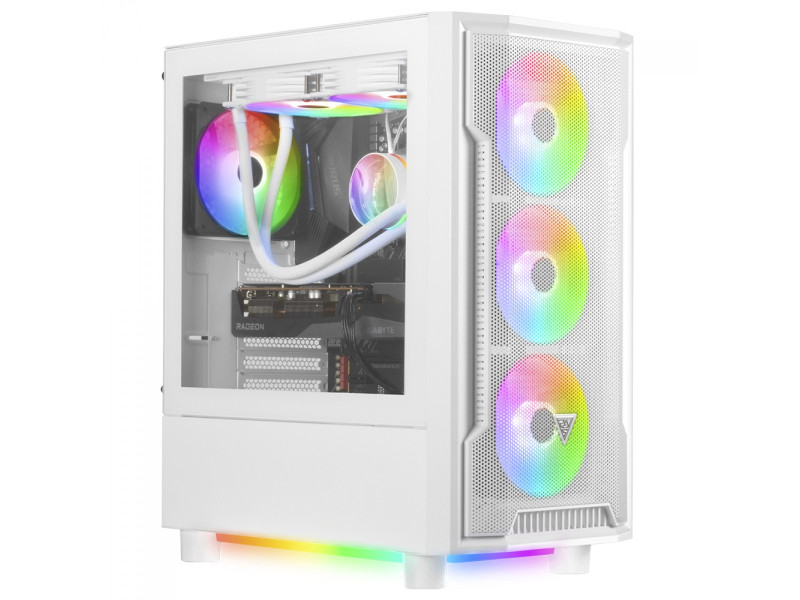 Gabinete Gamer Gamdias AURA GC2, Mid Tower, Vidro Temperado, ATX, Black, Sem Fonte, Sem Fan Gabinete Gamer Gamdias AURA GC2, Mid Tower, Vidro Temperado, ATX, Black, Sem Fonte, Sem Fan
