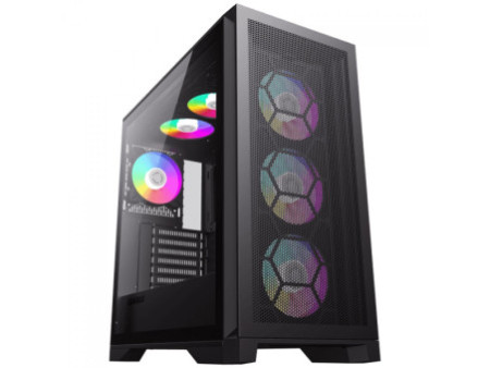 Gabinete Gamer Gamemax Quest Mesh, White, Mid Tower, Vidro Temperado, E-ATX, Sem Fonte, Sem Fan