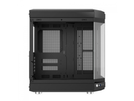 Gabinete Gamer Gamemax Vista White, Mid Tower, ATX, Vidro Temperado, Branco, Sem Fonte, Sem Fan