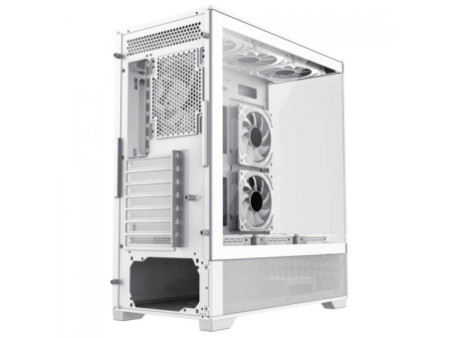 Gabinete Gamer Gamemax Vista Black, Mid Tower, ATX, Vidro Temperado, Preto, Sem Fonte, Sem Fans