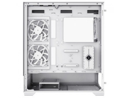 Gabinete Gamer Gamemax Vista Black, Mid Tower, ATX, Vidro Temperado, Preto, Sem Fonte, Sem Fans