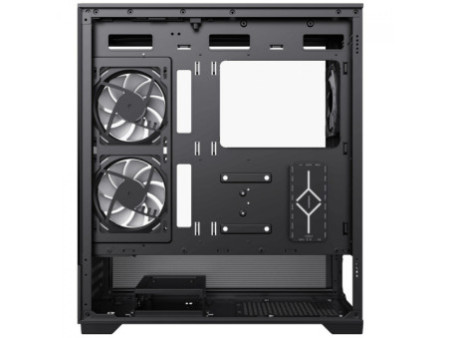 Gabinete Gamer Gamemax Quest Black, Mid Tower, E-ATX, Vidro Temperado, Preto, Sem Fonte, Sem Fan