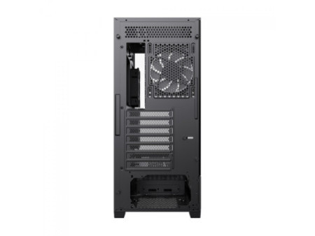 Gabinete Gamer Gamemax Quest Black, Mid Tower, E-ATX, Vidro Temperado, Preto, Sem Fonte, Sem Fan