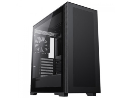Gabinete Gamer Gamemax Siege Black, Mid Tower, EATX, Vidro Temperado, Preto, Sem Fonte, Sem Fan