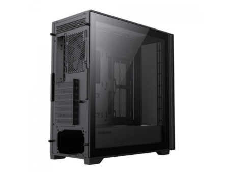 Gabinete Gamer Gamemax Siege Black, Mid Tower, EATX, Vidro Temperado, Preto, Sem Fonte, Sem Fan
