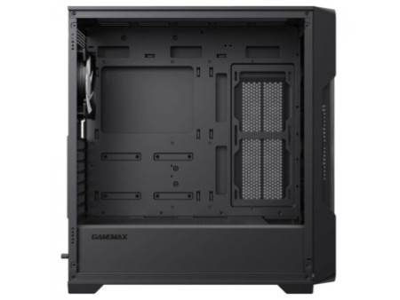 Gabinete Gamer Gamemax Lucent Black, Mid Tower, ATX, Vidro Temperado, Preto, Sem Fans