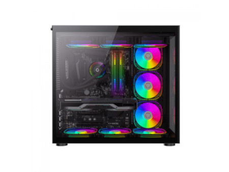 Gabinete Gamer Gamemax Lucent White, Mid Tower, ATX, Vidro Temperado, Branco, Sem Fans