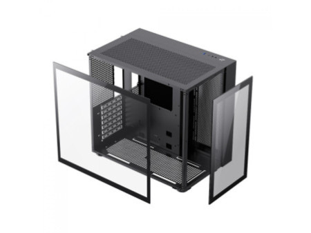 Gabinete Gamer Gamemax Lucent White, Mid Tower, ATX, Vidro Temperado, Branco, Sem Fans