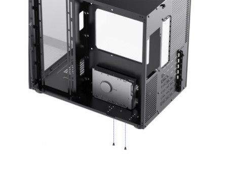 Gabinete Gamer Gamemax Lucent White, Mid Tower, ATX, Vidro Temperado, Branco, Sem Fans