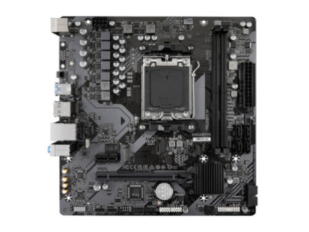 Placa Mãe Gigabyte A620M H, Chipset A620, AMD AM5, MATX, DDR5