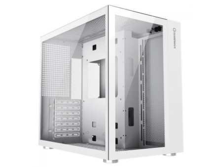 Gabinete Gamer Gamemax Diamond 3601, RGB,  Mid Tower, Com 1 Fan, Vidro Temperado, Black, Sem Fonte, DIAMOND 3601 V2