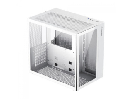 Gabinete Gamer Gamemax Diamond 3601, RGB,  Mid Tower, Com 1 Fan, Vidro Temperado, Black, Sem Fonte, DIAMOND 3601 V2