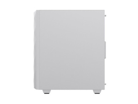 Gabinete Gamer Gamemax Revolt 3606, RGB, Mid Tower, Vidro Temperado, White/Black, Sem Fonte, Com 3 Fans