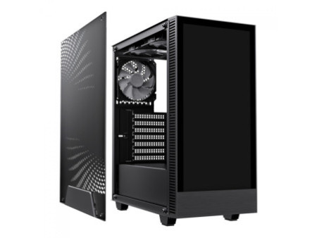 Gabinete Gamer Gamemax Revolt 3606, RGB, Mid Tower, Vidro Temperado, White, Sem Fonte, Com 3 Fans