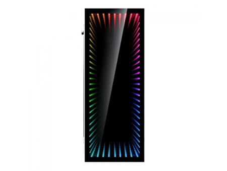 Gabinete Gamer Gamemax Precision, ARGB, 8808, White, Mid Tower, Vidro Temperado, E-ATX, Sem Fonte, Com 2 Fans